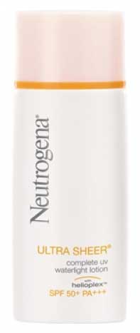 รูปภาพของ Neutrogena Ultra Sheer Complete UV Waterlight Lotion SPF50 PA++ 30ml. สีขาว